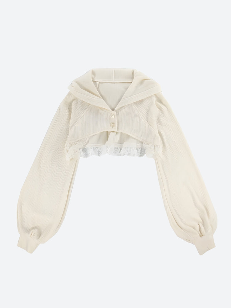 Quick Outfits, Modest Fashion Outfits Ideas Kawaii Mini Dress & Crop Cardigan Two Piece Set Quick Outfits, Modest Fashion Outfits Ideas Kawaii Mini Dress & Crop Cardigan Two Piece Set