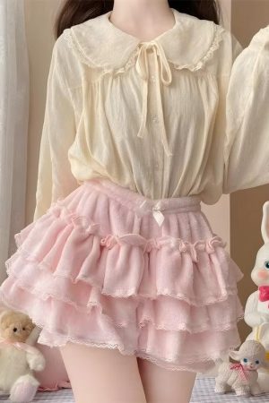 Quick Outfits, Modest Fashion Outfits Ideas Kawaii Mini Skort
