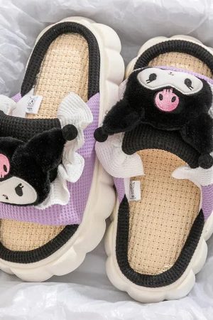 Quick Outfits, Modest Fashion Outfits Ideas Kawaii Sanrio Slippers