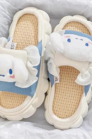 Quick Outfits, Modest Fashion Outfits Ideas Kawaii Sanrio Slippers