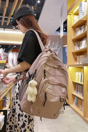 Quick Outfits, Modest Fashion Outfits Ideas Keychain School Backpack