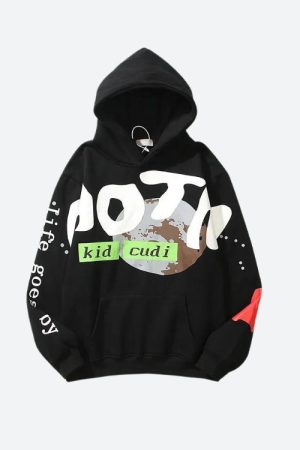 Quick Outfits, Modest Fashion Outfits Ideas Kid Cudi Man On The Moon III Hoodie