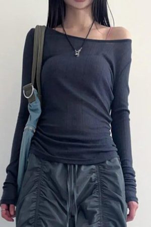 Quick Outfits, Modest Fashion Outfits Ideas Knitted Mesh Backless Top