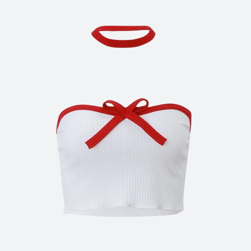 Quick Outfits, Modest Fashion Outfits Ideas Knitted Strapless Crop Top Quick Outfits, Modest Fashion Outfits Ideas Knitted Strapless Crop Top