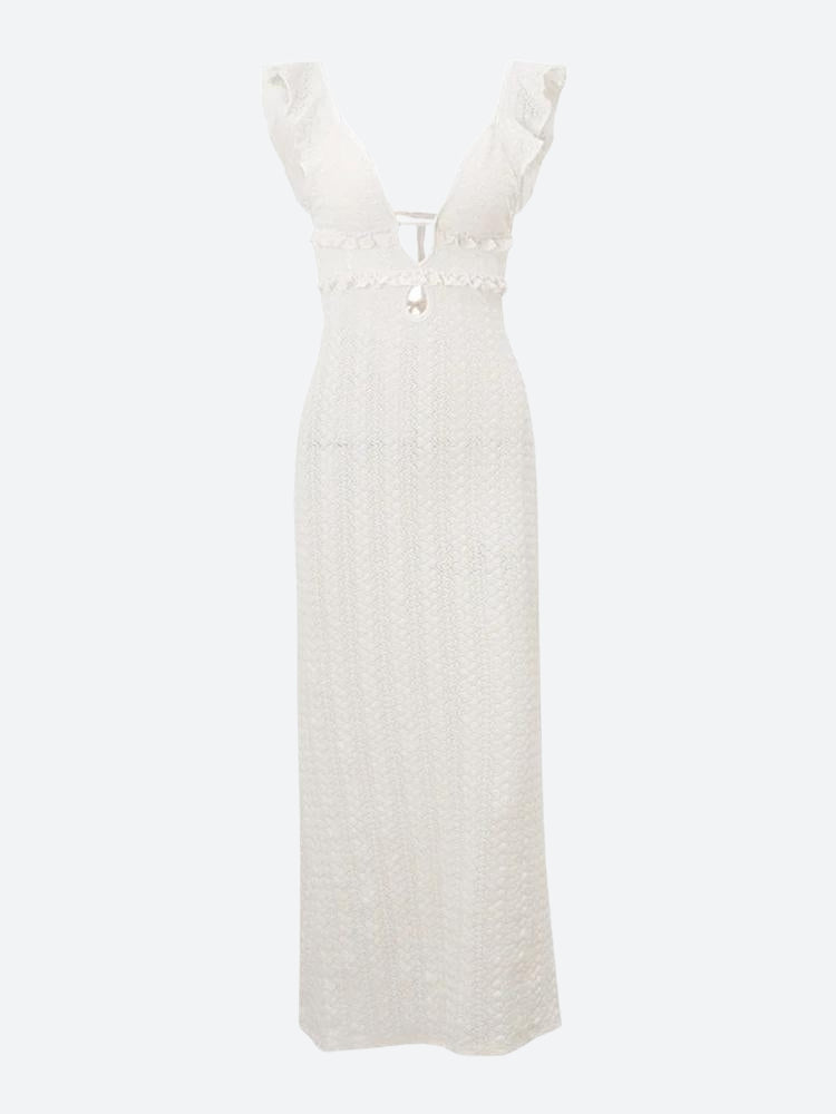 Quick Outfits, Modest Fashion Outfits Ideas Lace Backless Plunge Neck Maxi Dress Quick Outfits, Modest Fashion Outfits Ideas Lace Backless Plunge Neck Maxi Dress