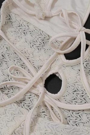 Quick Outfits, Modest Fashion Outfits Ideas Lace Backless Plunge Neck Maxi Dress