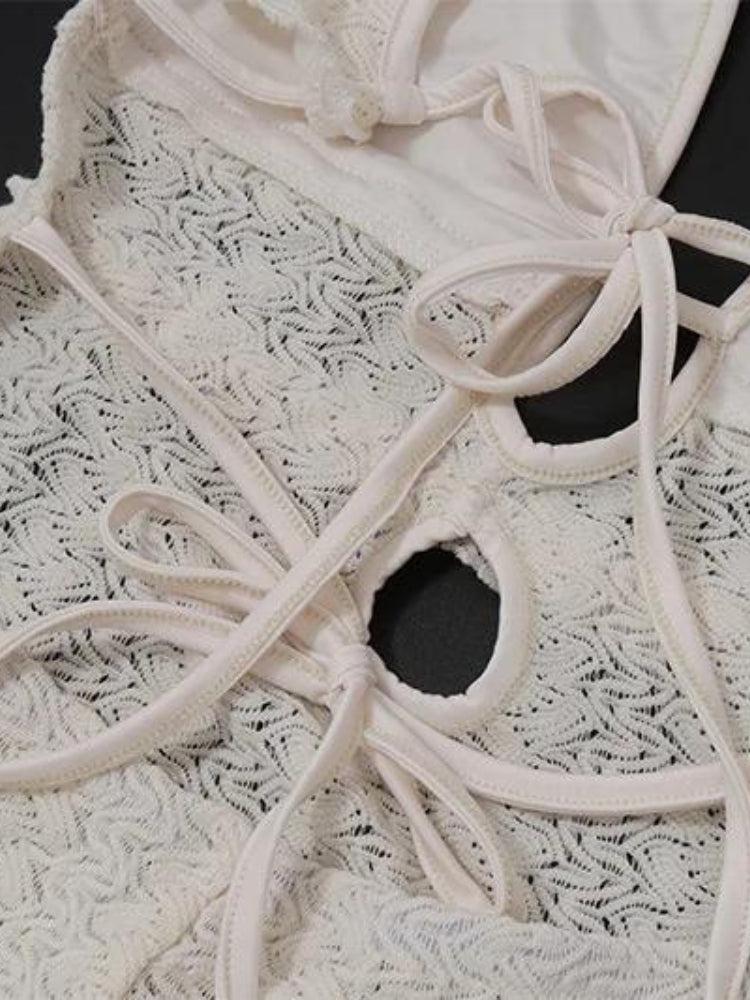 Quick Outfits, Modest Fashion Outfits Ideas Lace Backless Plunge Neck Maxi Dress Quick Outfits, Modest Fashion Outfits Ideas Lace Backless Plunge Neck Maxi Dress