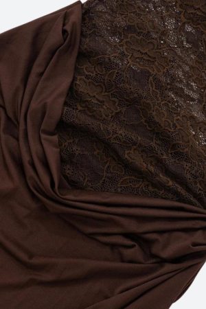 Quick Outfits, Modest Fashion Outfits Ideas Lace Bodice Maxi Dress