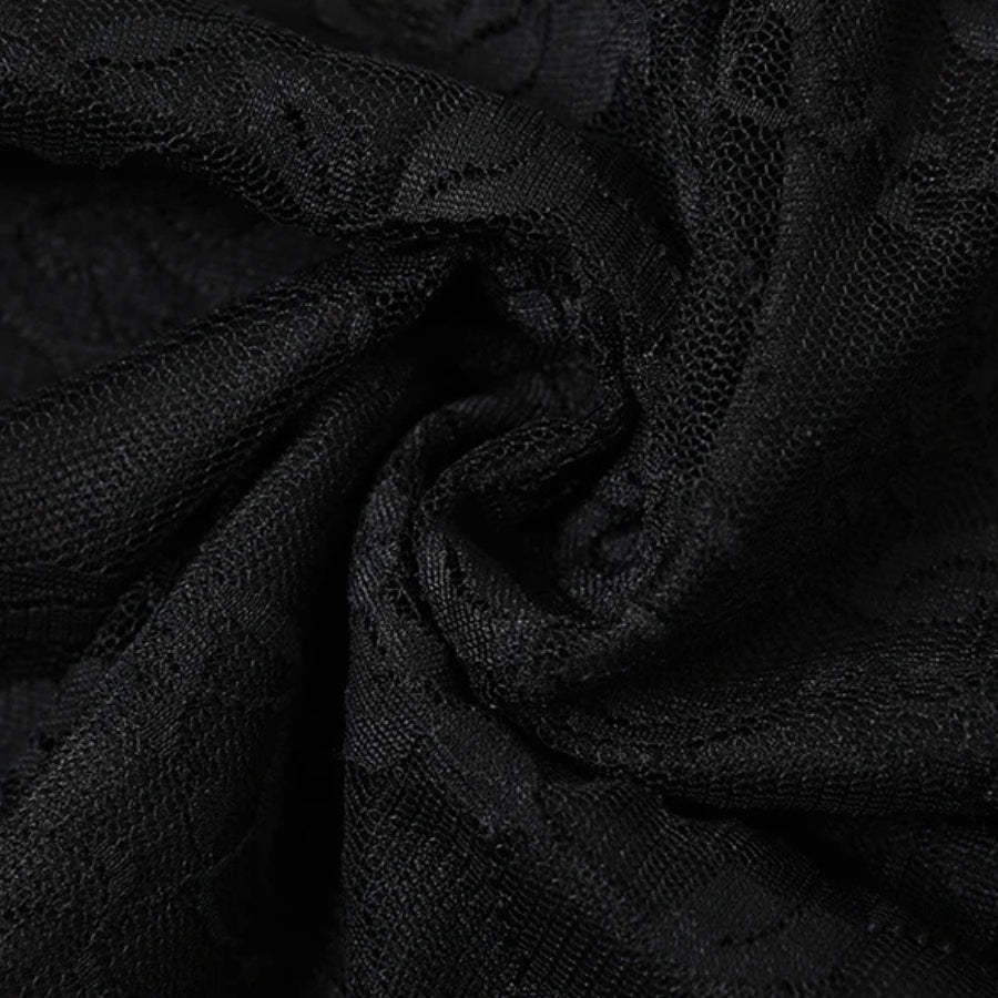 Quick Outfits, Modest Fashion Outfits Ideas Lace Sheer Mini Dress Quick Outfits, Modest Fashion Outfits Ideas Lace Sheer Mini Dress