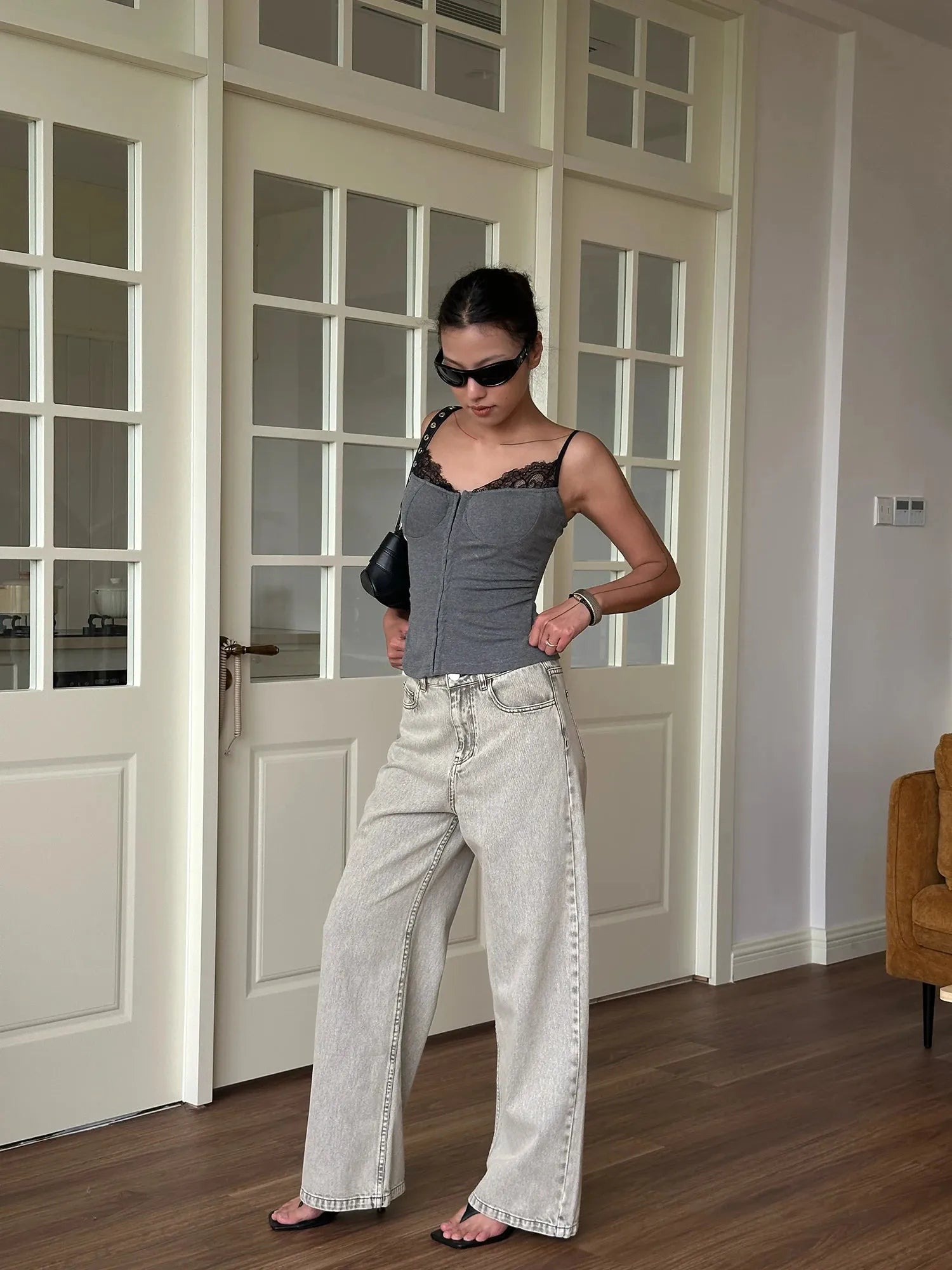 Quick Outfits, Modest Fashion Outfits Ideas Lace Trim Bustier Top Quick Outfits, Modest Fashion Outfits Ideas Lace Trim Bustier Top