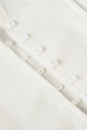 Quick Outfits, Modest Fashion Outfits Ideas Lace Trim Button Up Shirt