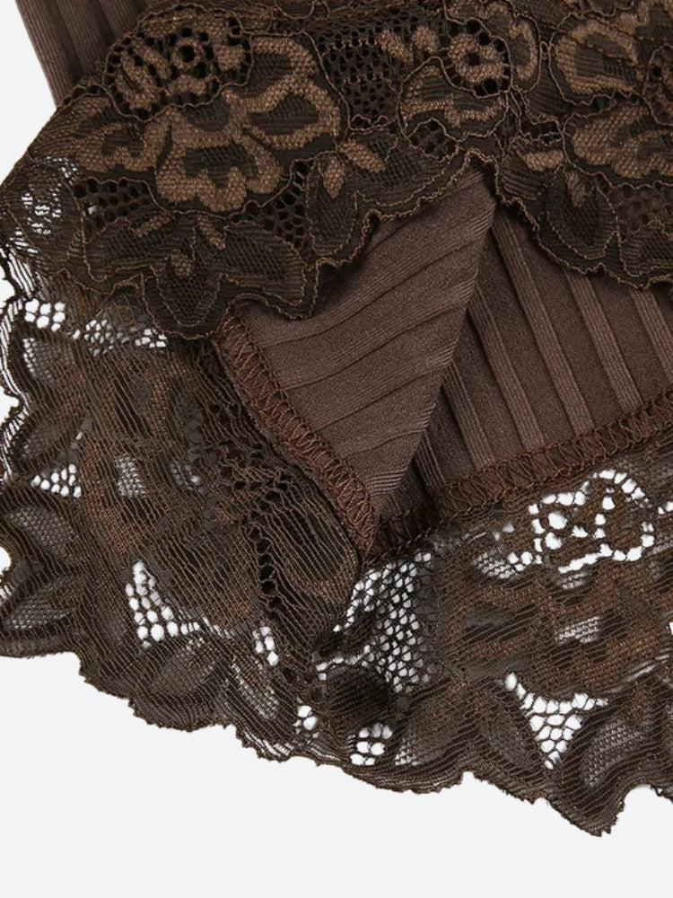 Quick Outfits, Modest Fashion Outfits Ideas Lace Trim Cami Top Quick Outfits, Modest Fashion Outfits Ideas Lace Trim Cami Top