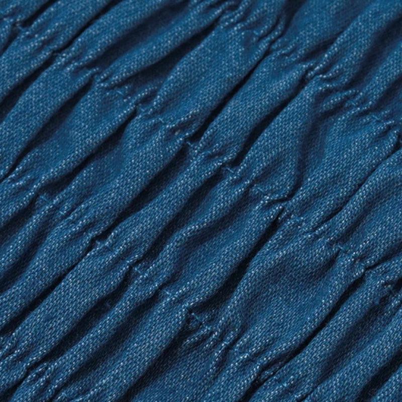 Quick Outfits, Modest Fashion Outfits Ideas Lace Trim Denim Tube Top Quick Outfits, Modest Fashion Outfits Ideas Lace Trim Denim Tube Top