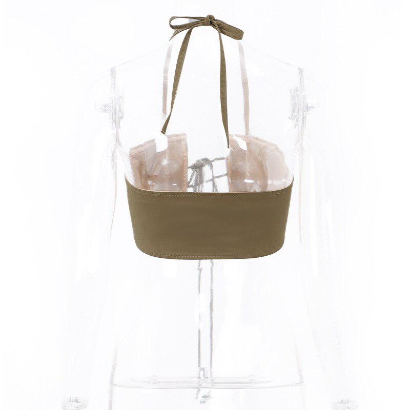 Quick Outfits, Modest Fashion Outfits Ideas Lace Up Halter Top Quick Outfits, Modest Fashion Outfits Ideas Lace Up Halter Top