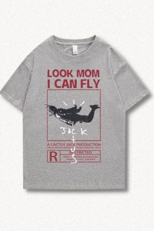 Quick Outfits, Modest Fashion Outfits Ideas Look Mom I Can Fly Tee