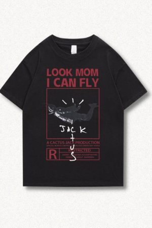 Quick Outfits, Modest Fashion Outfits Ideas Look Mom I Can Fly Tee