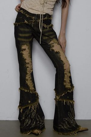 Quick Outfits, Modest Fashion Outfits Ideas Low Rise Flare Jeans