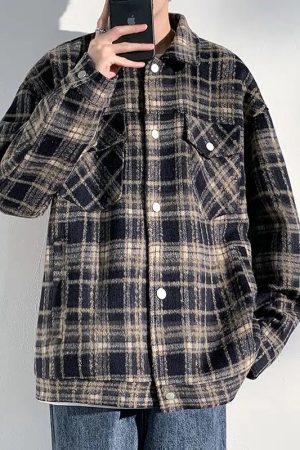 Quick Outfits, Modest Fashion Outfits Ideas Lumberjack Shirt Jacket