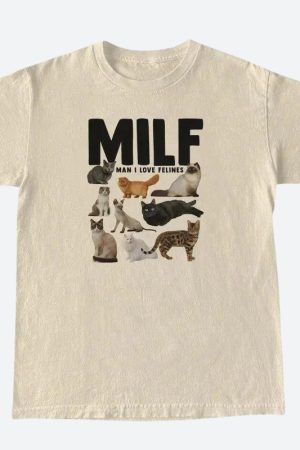 Quick Outfits, Modest Fashion Outfits Ideas Man I Love Felines Tee