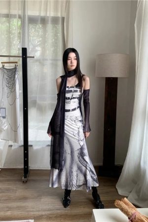 Quick Outfits, Modest Fashion Outfits Ideas Marble Maxi Dress