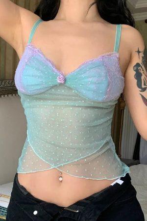 Quick Outfits, Modest Fashion Outfits Ideas Mermaid Sheer Mesh Top