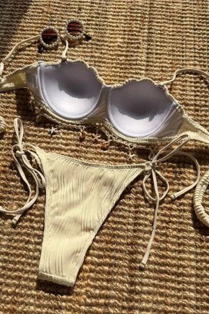 Quick Outfits, Modest Fashion Outfits Ideas Mermaidcore Bikini Set