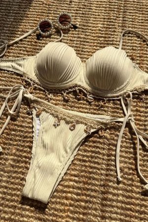 Quick Outfits, Modest Fashion Outfits Ideas Mermaidcore Bikini Set