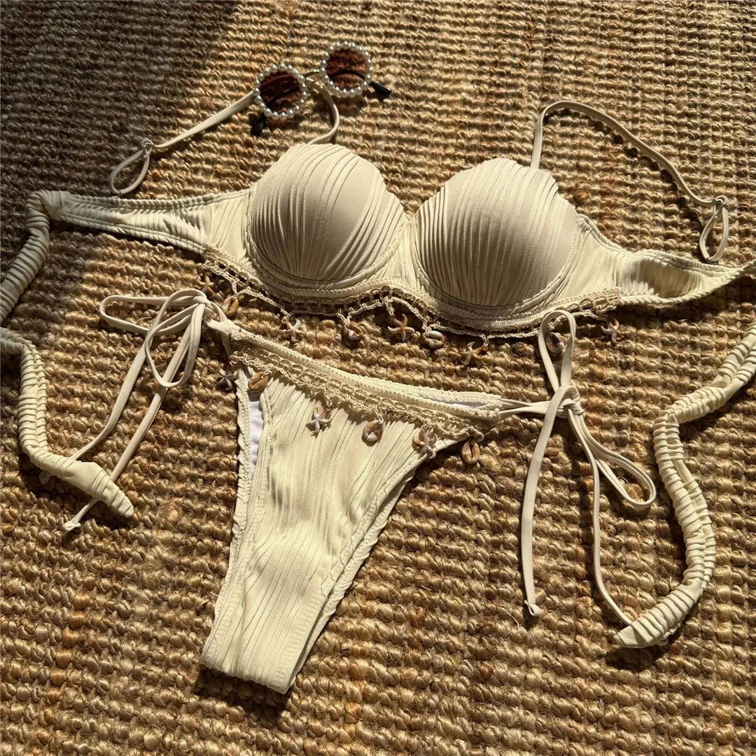 Quick Outfits, Modest Fashion Outfits Ideas Mermaidcore Bikini Set Quick Outfits, Modest Fashion Outfits Ideas Mermaidcore Bikini Set