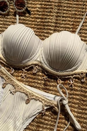 Quick Outfits, Modest Fashion Outfits Ideas Mermaidcore Bikini Set