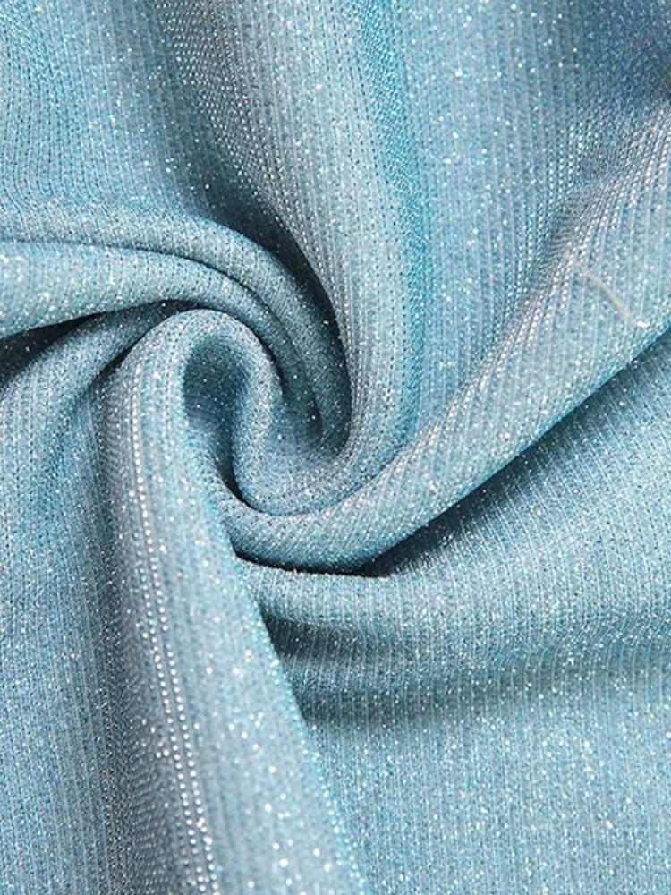 Quick Outfits, Modest Fashion Outfits Ideas Mermaidcore Glitter Mini Dress Quick Outfits, Modest Fashion Outfits Ideas Mermaidcore Glitter Mini Dress