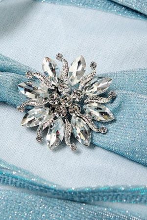 Quick Outfits, Modest Fashion Outfits Ideas Mermaidcore Glitter Mini Dress