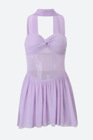 Quick Outfits, Modest Fashion Outfits Ideas Mesh Strapless Mini Dress