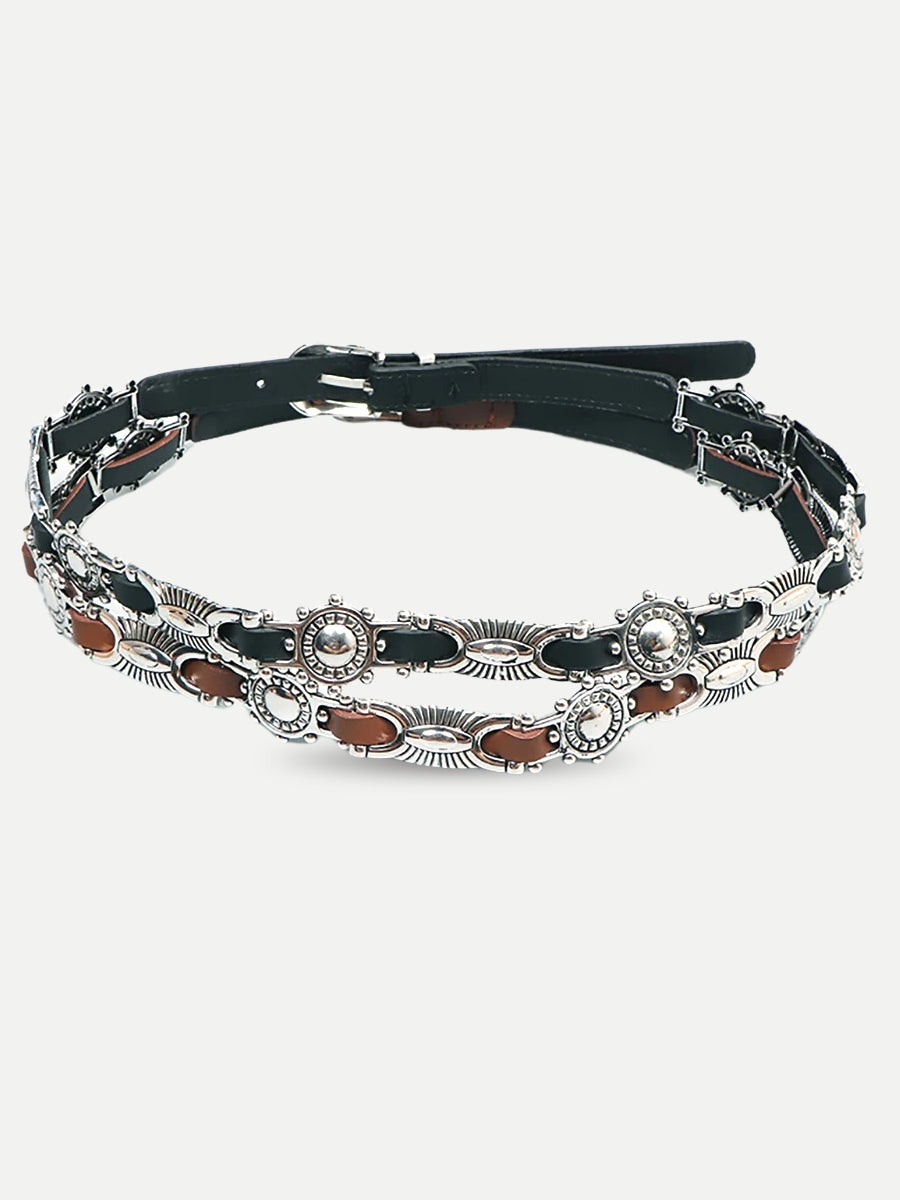 Quick Outfits, Modest Fashion Outfits Ideas Metal Faux Leather Tiny Belt Quick Outfits, Modest Fashion Outfits Ideas Metal Faux Leather Tiny Belt