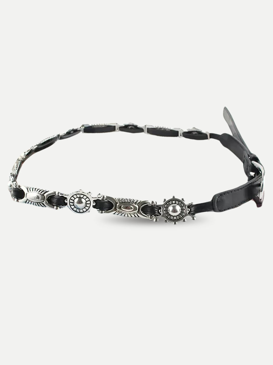 Quick Outfits, Modest Fashion Outfits Ideas Metal Faux Leather Tiny Belt Quick Outfits, Modest Fashion Outfits Ideas Metal Faux Leather Tiny Belt