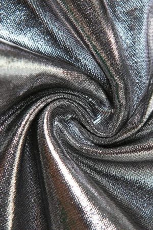 Quick Outfits, Modest Fashion Outfits Ideas Metallic Halter Neck Top