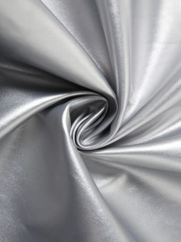 Quick Outfits, Modest Fashion Outfits Ideas Metallic Silver Maxi Dress Quick Outfits, Modest Fashion Outfits Ideas Metallic Silver Maxi Dress