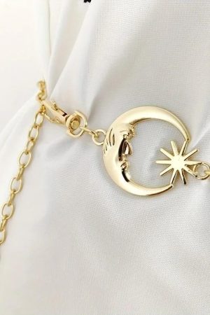 Quick Outfits, Modest Fashion Outfits Ideas Moon Belly Chain