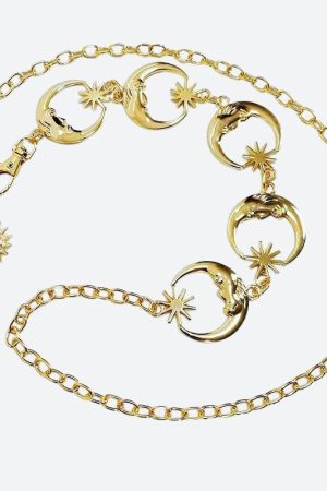 Quick Outfits, Modest Fashion Outfits Ideas Moon Belly Chain