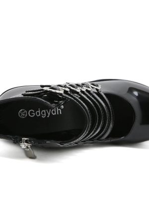 Quick Outfits, Modest Fashion Outfits Ideas Multi Strap Platform Heels