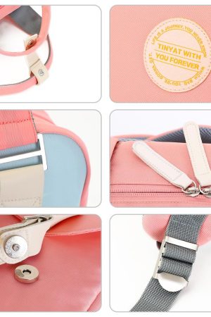 Quick Outfits, Modest Fashion Outfits Ideas Multicolor Pastel School Backpack