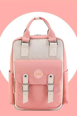 Quick Outfits, Modest Fashion Outfits Ideas Multicolor Pastel School Backpack