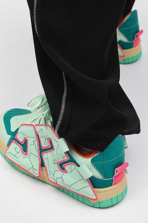 Quick Outfits, Modest Fashion Outfits Ideas Neon Sneakers