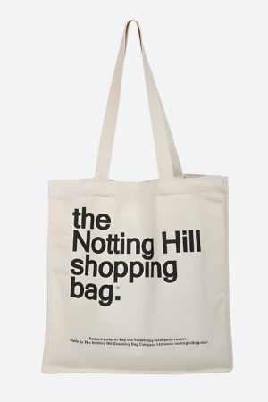 Quick Outfits, Modest Fashion Outfits Ideas Notting Hill Canvas Tote Bag