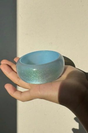 Quick Outfits, Modest Fashion Outfits Ideas Ocean Chunky Resin Bracelet