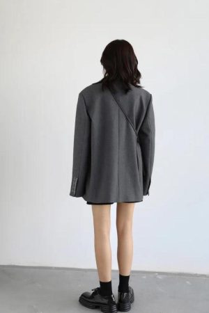 Quick Outfits, Modest Fashion Outfits Ideas Office Style Wide Shoulder Classy Blazer