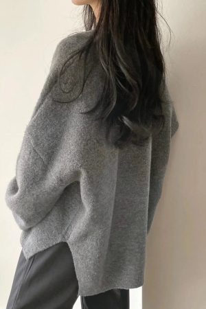 Quick Outfits, Modest Fashion Outfits Ideas Oversized Knit Sweater