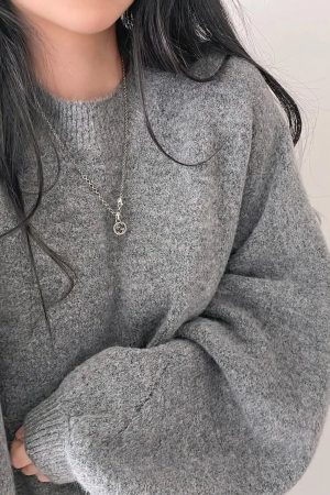 Quick Outfits, Modest Fashion Outfits Ideas Oversized Knit Sweater
