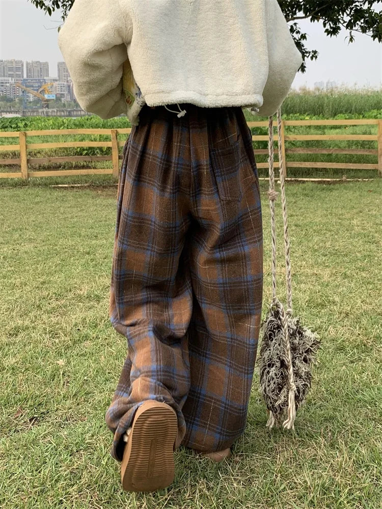 Quick Outfits, Modest Fashion Outfits Ideas Oversized Plaid Sweatpants Quick Outfits, Modest Fashion Outfits Ideas Oversized Plaid Sweatpants