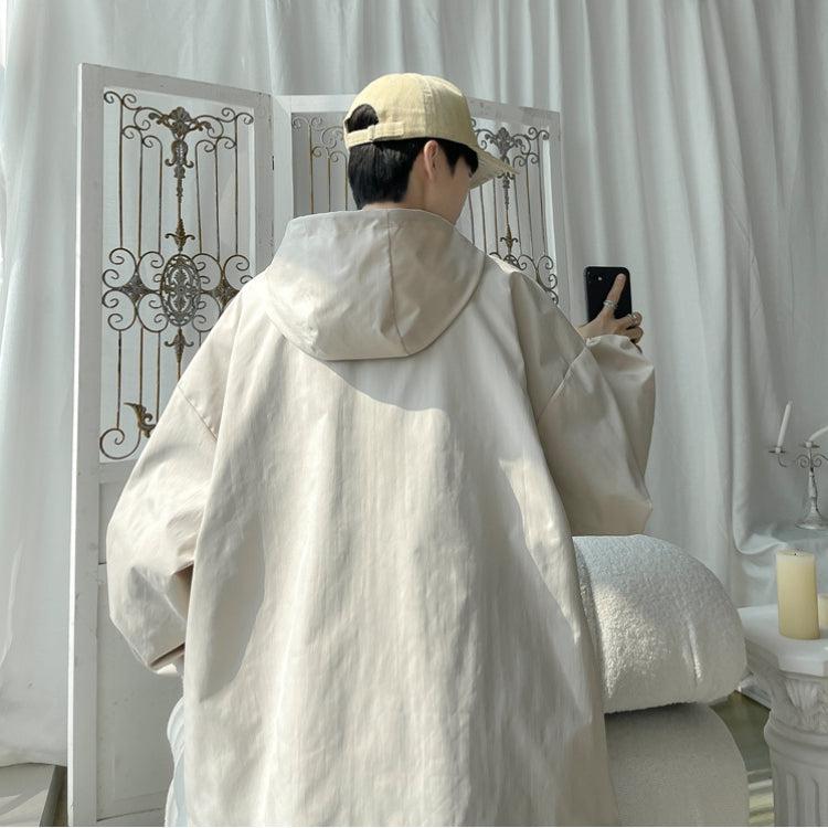 Quick Outfits, Modest Fashion Outfits Ideas Oversized Windbreaker Hooded Jacket Quick Outfits, Modest Fashion Outfits Ideas Oversized Windbreaker Hooded Jacket