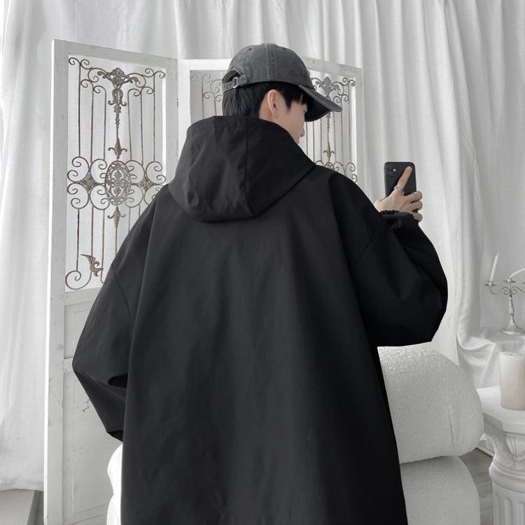 Quick Outfits, Modest Fashion Outfits Ideas Oversized Windbreaker Hooded Jacket Quick Outfits, Modest Fashion Outfits Ideas Oversized Windbreaker Hooded Jacket